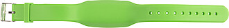 Pedometer with silicone wristband