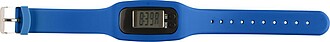 Pedometer with silicone wristband