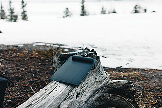 Pedro AWARE™ RPET deluxe backpack with 5W solar panel