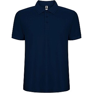 Pegaso Premium short sleeve kids polo, navy