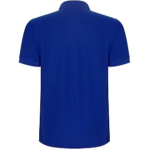 Pegaso Premium short sleeve mens polo, blue