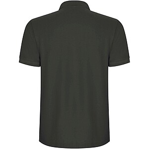 Pegaso Premium short sleeve mens polo, dark lead