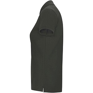 Pegaso Premium short sleeve womens polo, dark lead