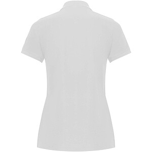 Pegaso Premium short sleeve womens polo, white