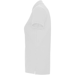 Pegaso Premium short sleeve womens polo, white