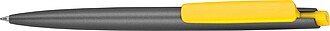 pen made from recycled plastic, yellow