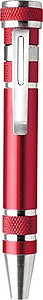 Pen shaped screwdriver Red