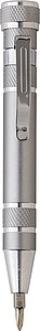 Pen shaped screwdriver/torchGrey