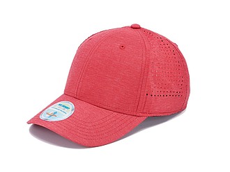 Perforated cap, red
