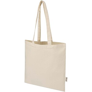 Peru Blend 180 g/m2 GRS recycled cotton tote bag 7L, natural