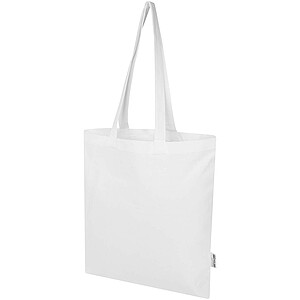 Peru Blend 180 g/m2 GRS recycled cotton tote bag 7L, white