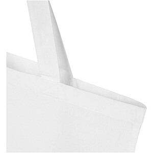 Peru Blend 180 g/m2 GRS recycled cotton tote bag 7L, white