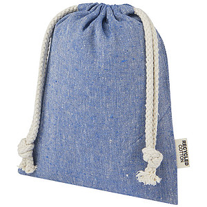 Pheebs 150 g/m2 GRS recycled cotton gift bag small 0.5L