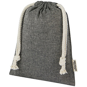 Pheebs 150 g/m2 GRS recycled cotton gift bag small 0.5L