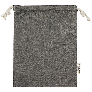 Pheebs 150 g/m2 GRS recycled cotton gift bag small 0.5L