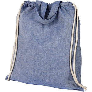 Pheebs 150 g/m2 recycled cotton drawstring backpack