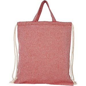 Pheebs 150 g/m2 recycled cotton drawstring backpack
