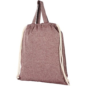 Pheebs 150 g/m2 recycled cotton drawstring backpack