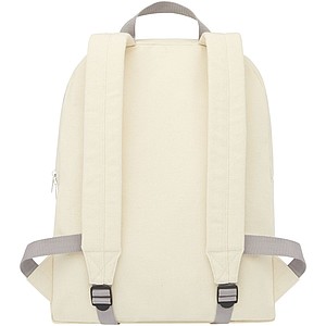 Pheebs 210 g/m2 recycled cotton and polyester backpack