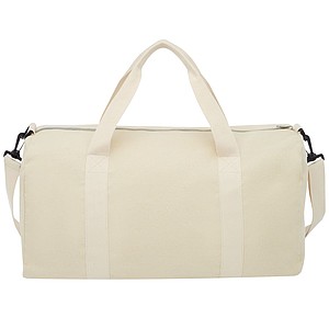 Pheebs 210 g/m2 recycled cotton and polyester duffel bag