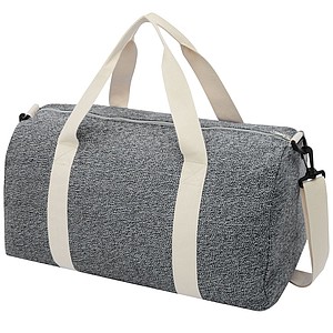 Pheebs 210 g/m2 recycled cotton and polyester duffel bag