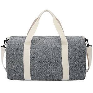 Pheebs 210 g/m2 recycled cotton and polyester duffel bag