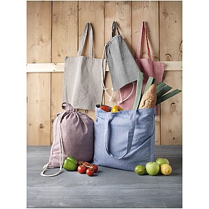 Pheebs 210 g/m2 recycled tote bag 7L, natural