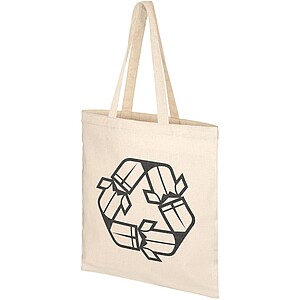 Pheebs 210 g/m2 recycled tote bag 7L, natural
