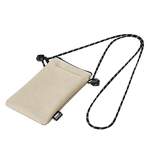Phone crossbody bag, beige