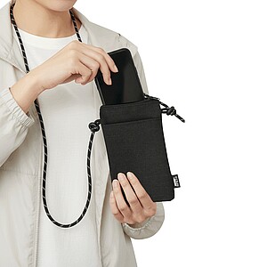 Phone crossbody bag, black