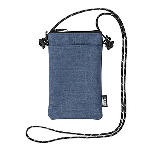 Phone crossbody bag, blue