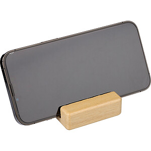 Phone holder Nyla | Recycled wood