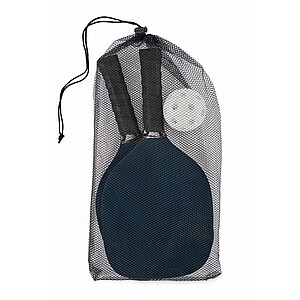 Pickle ball paddle set, french navy