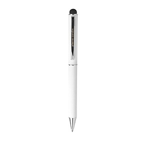 PIERRE CARDIN CLAUDIE SET Set of rollerball pen und ballpoint pen, white