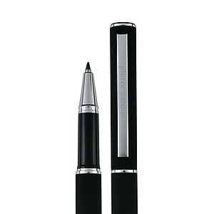 PIERRE CARDIN CONCORDE Set of cardholder and roller, black