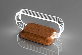 PIERRE CARDIN JEROME Phone stand with 15W wireless charging function