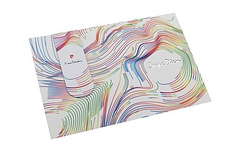 PIERRE CARDIN LIBRO Set of magnetic bookmark and postcard