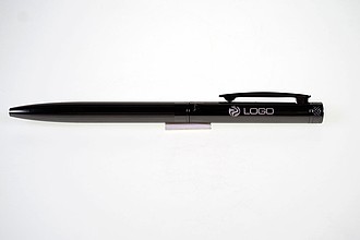PIERRE CARDIN RENEE SET Set of ballpoint pen and roller, gunmetal