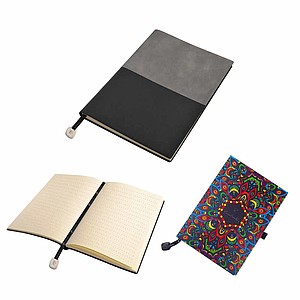 PIERRE CARDIN REPORTER Notebook A5, grey