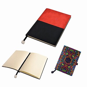 PIERRE CARDIN REPORTER Notebook A5, red