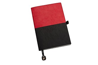 PIERRE CARDIN REPORTER Notebook A5, red