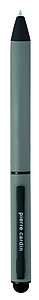 PIERRE CARDIN REPORTER SET Set of notebook A5 and Celebration ballpoint pen, grey