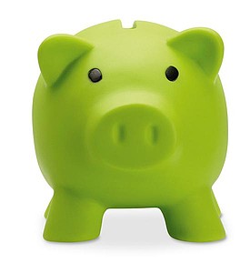 Piggy bank, lime