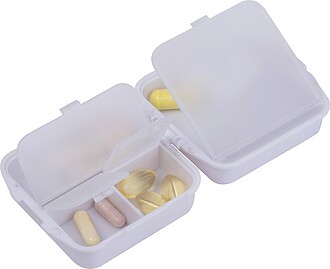 Pill box, white