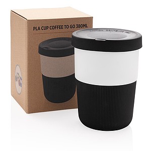 PLA cup coffee to go 380ml,black