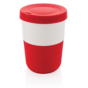PLA cup coffee to go 380ml,red
