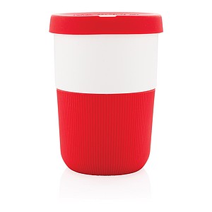 PLA cup coffee to go 380ml,red
