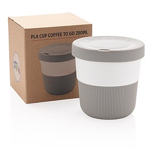 PLA cup coffee to go,grey