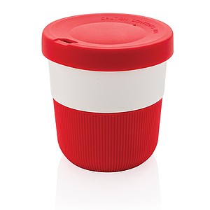 PLA cup coffee to go,red