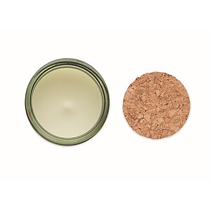 Plant based wax candle 70 gr, green